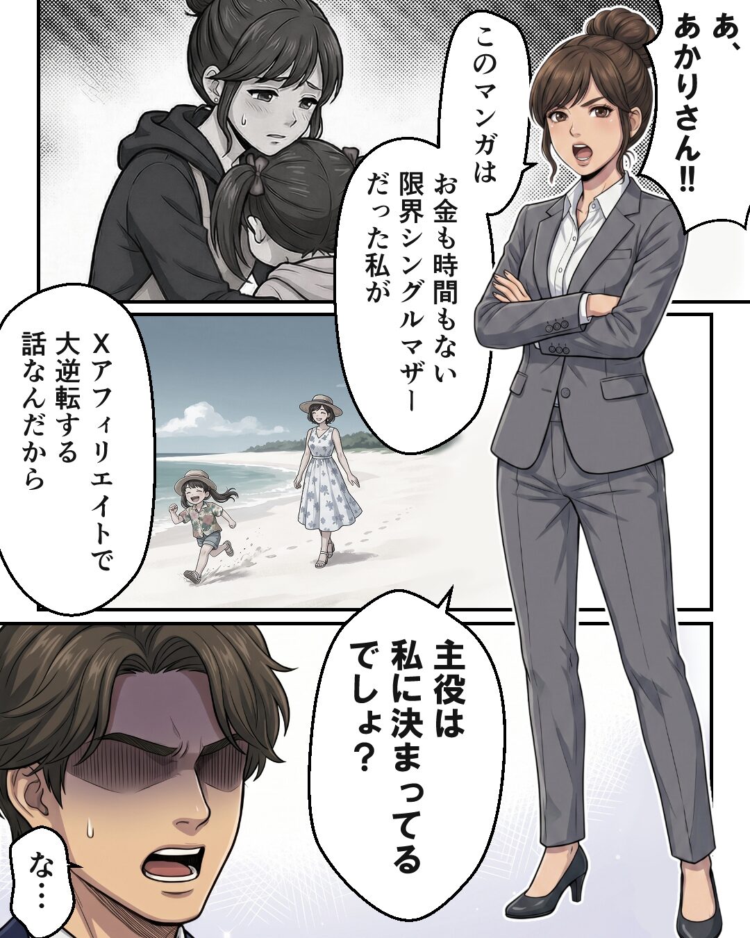 SNS宣伝漫画 4枚目