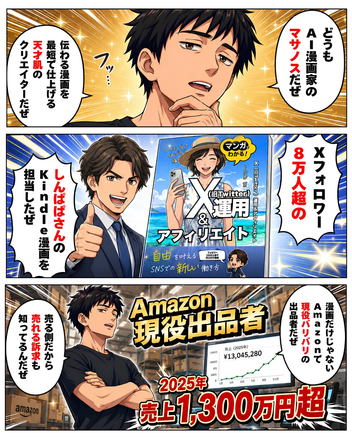 自己紹介漫画 1枚目