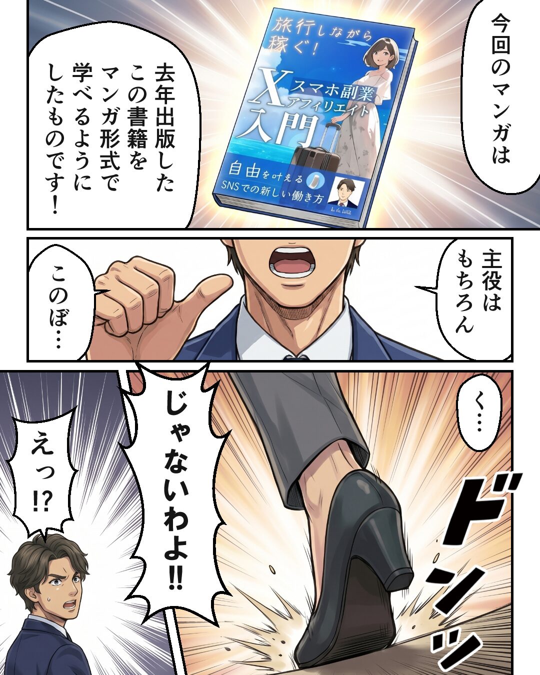 SNS宣伝漫画 3枚目