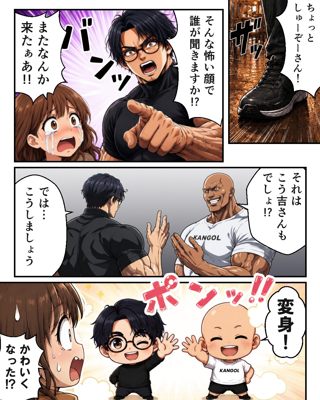 サービス紹介漫画 2枚目