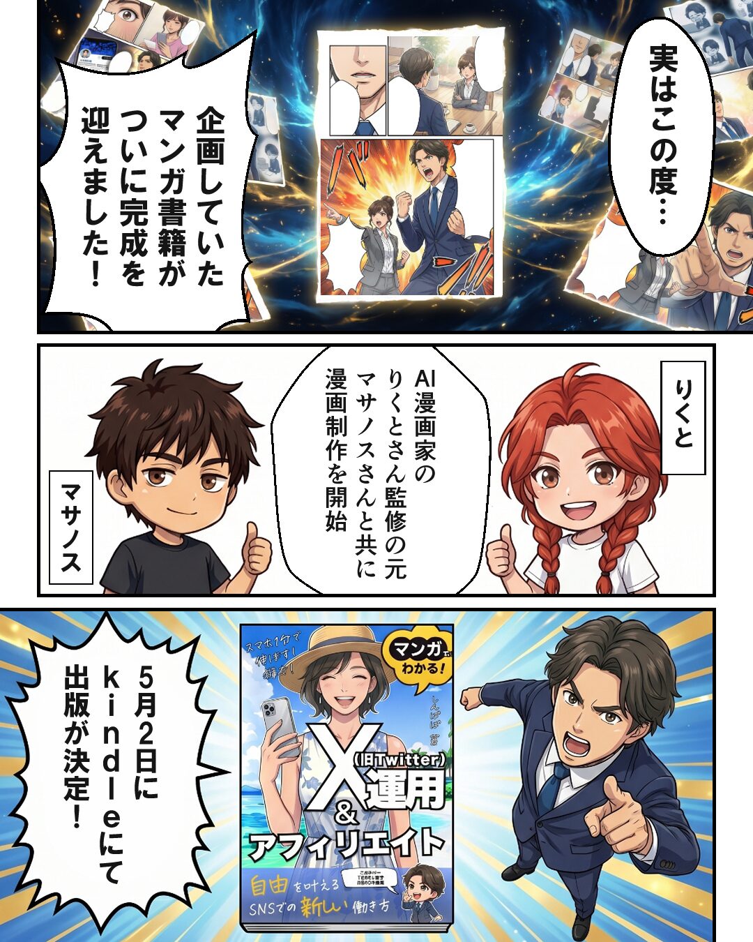 SNS宣伝漫画 2枚目